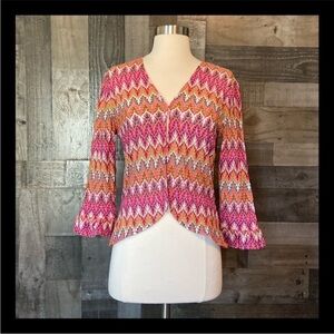 Doncaster rainbow cardigan size 4 festival boho Barbie wanderlust garden party